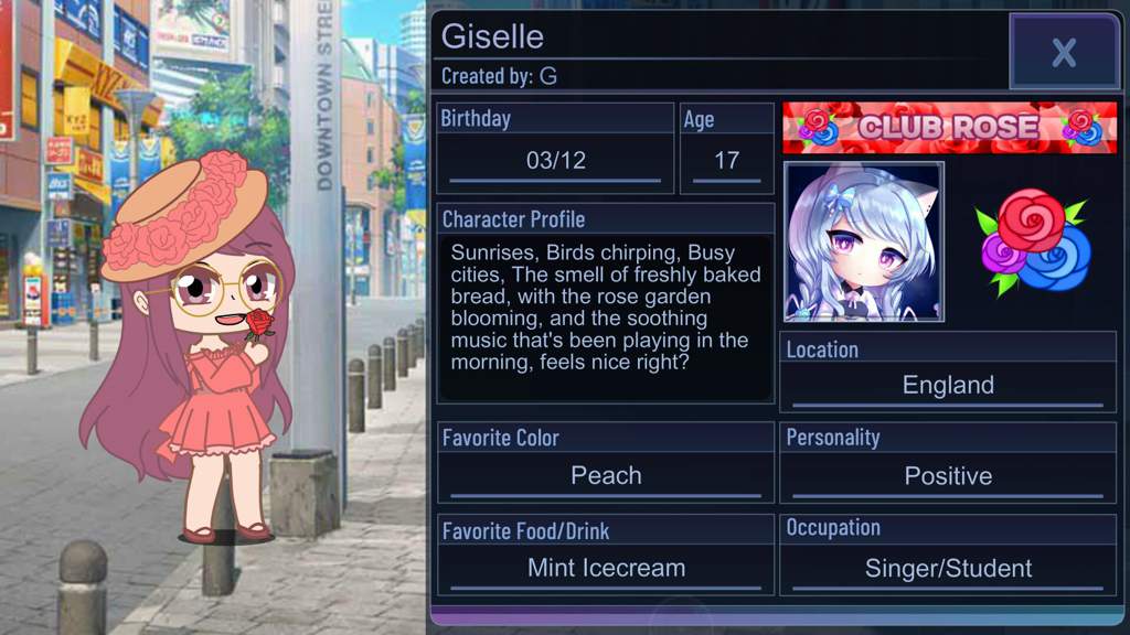 Giselle [Gacha Club Preset Entry] | Wiki | LunimeAmino Amino