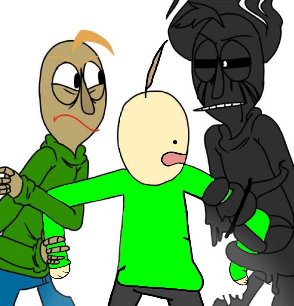 These two be fighting over for uh- lOvE? | Baldi's Basics Amino