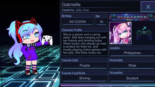 Gabrielle made by me🎮 | Wiki | Official Lunime Amino