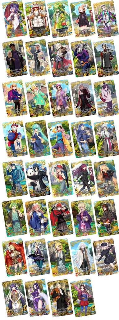 Fgo 3rd Anniversary 10 Great Campaigns Command Codes Fate Grand Order Amino