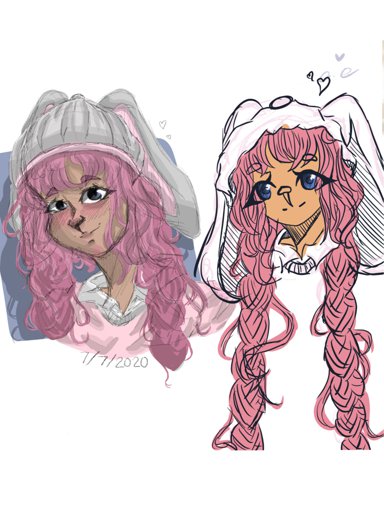 Bunny Roblox Amino - bunny girl with pink hair roblox