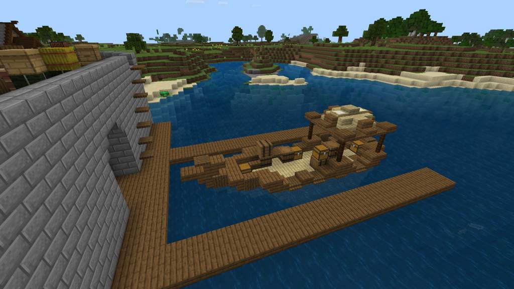 🌊Dock Build Part 2🌊 | Minecraft Amino