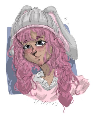 bunny girl with pink hair roblox