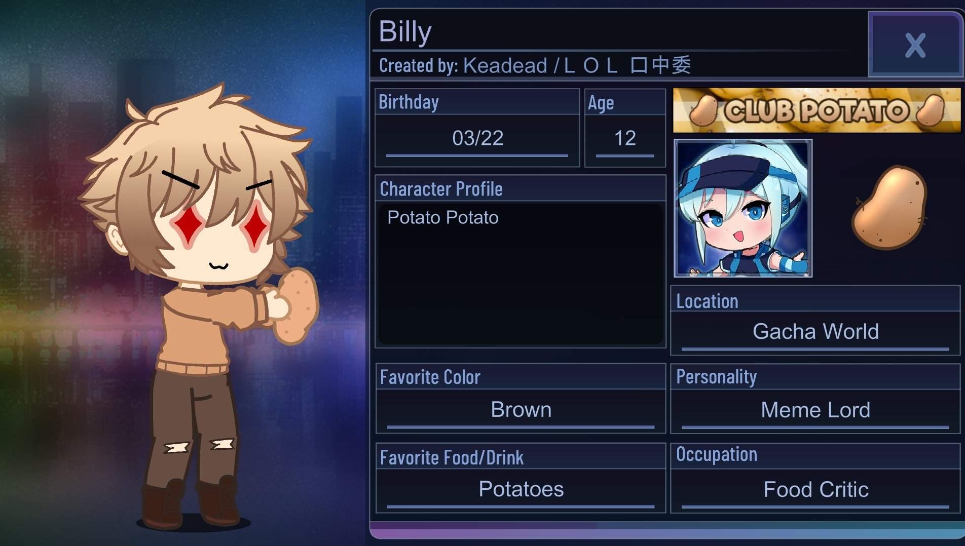 Billy | Wiki | LunimeAmino Amino