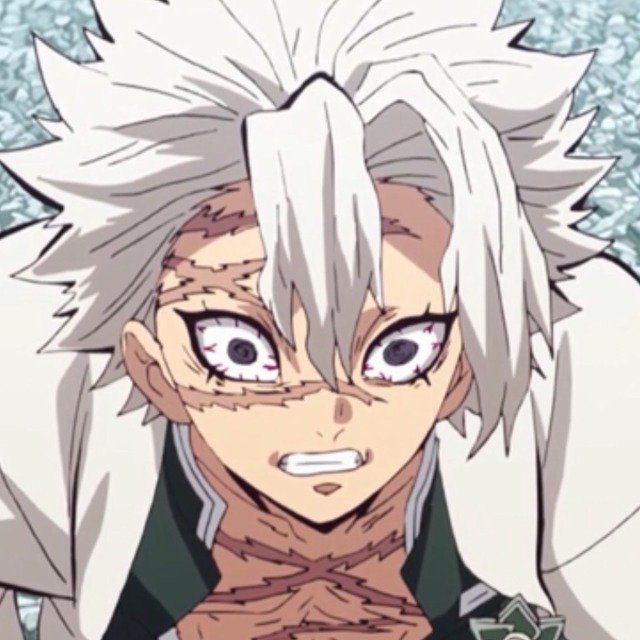 I just realized that Sanemi has no eyebrows.... | Demon Slayer: Kimetsu ...