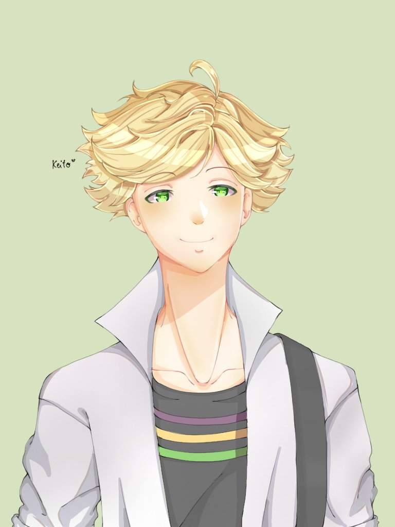 Fanart Adrien Redraw | Miraculous Amino