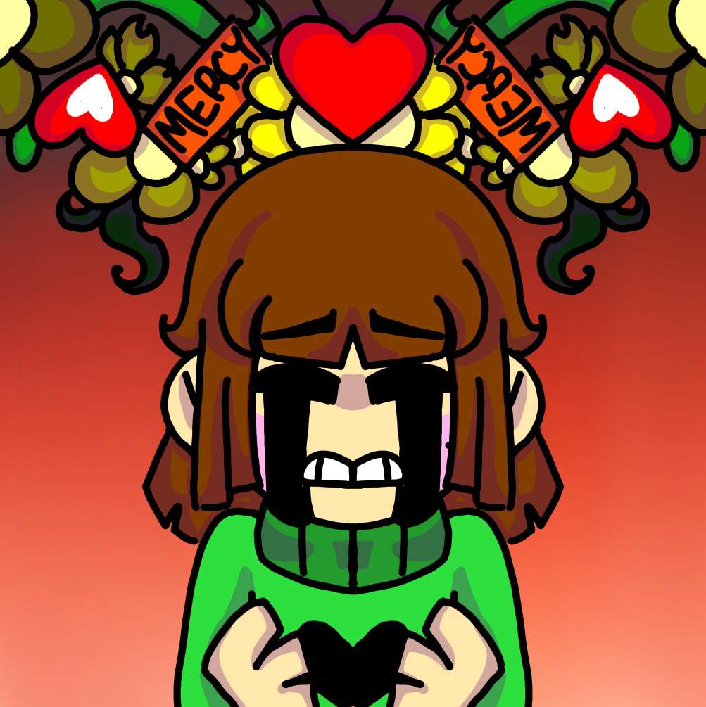 A bad drawing of chara TwT | Undertale Aus💙 Amino