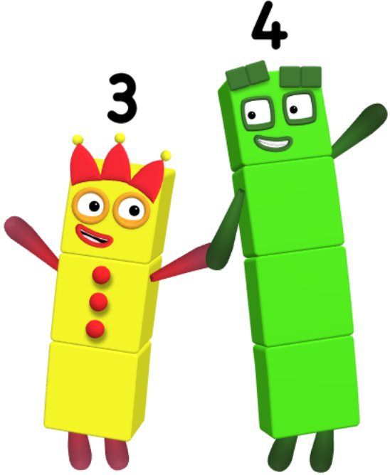 3 + 4 ship because why not | ♡Official Numberblocks Amino♡ Amino