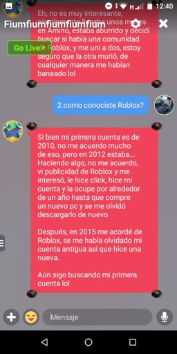 Latest Roblox Amino En Espanol Amino - baneado de roblox