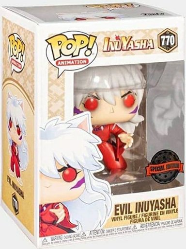 inuyasha demon form funko pop