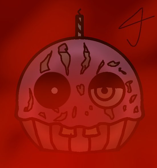 Withered carl the cupcake | Five Nights At Freddy's Amino