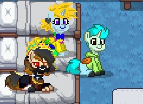 Me with a mask on | Pony Town Amino