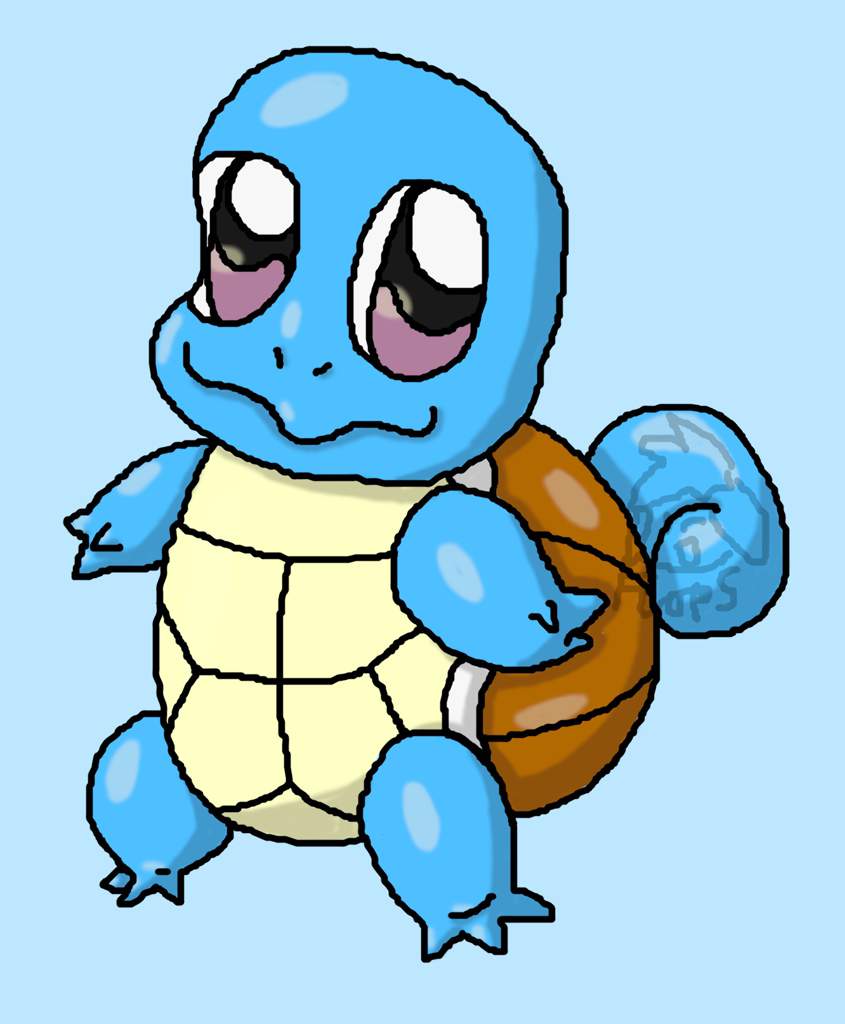 My art - All pokemon challenge Squirtle | Anime Stellar Amino