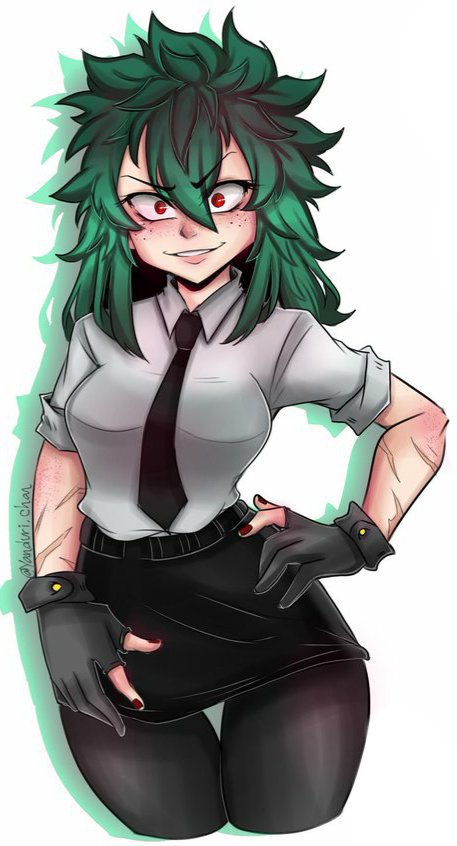 🤍Fem deku (Aka Nugget)🖤 | My Hero Academia Amino