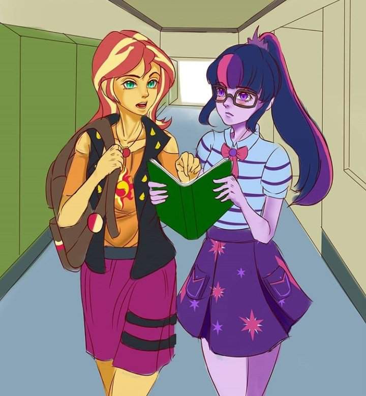 Top 5 art's with Sunset Shimmer & Sci-Twi (TwiSun) by reinver ...