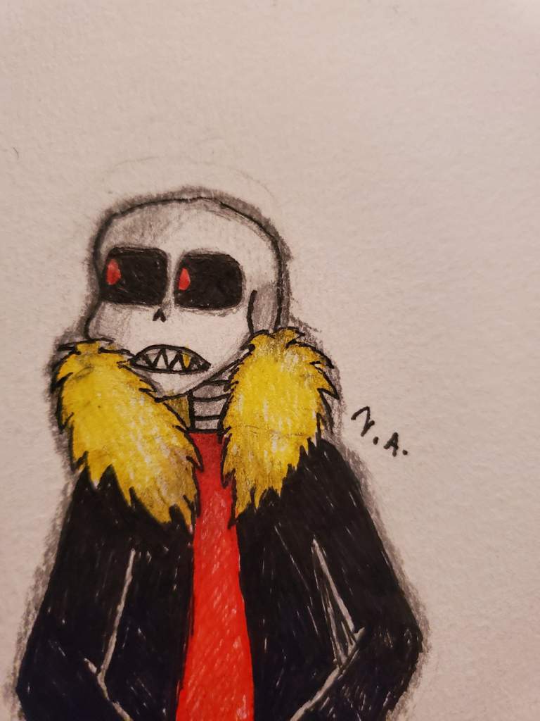 EPIC AND FELL SANS drawing | Undertale Underground RP Amino