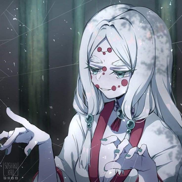 Spider mother from demon slayer | Anime Amino