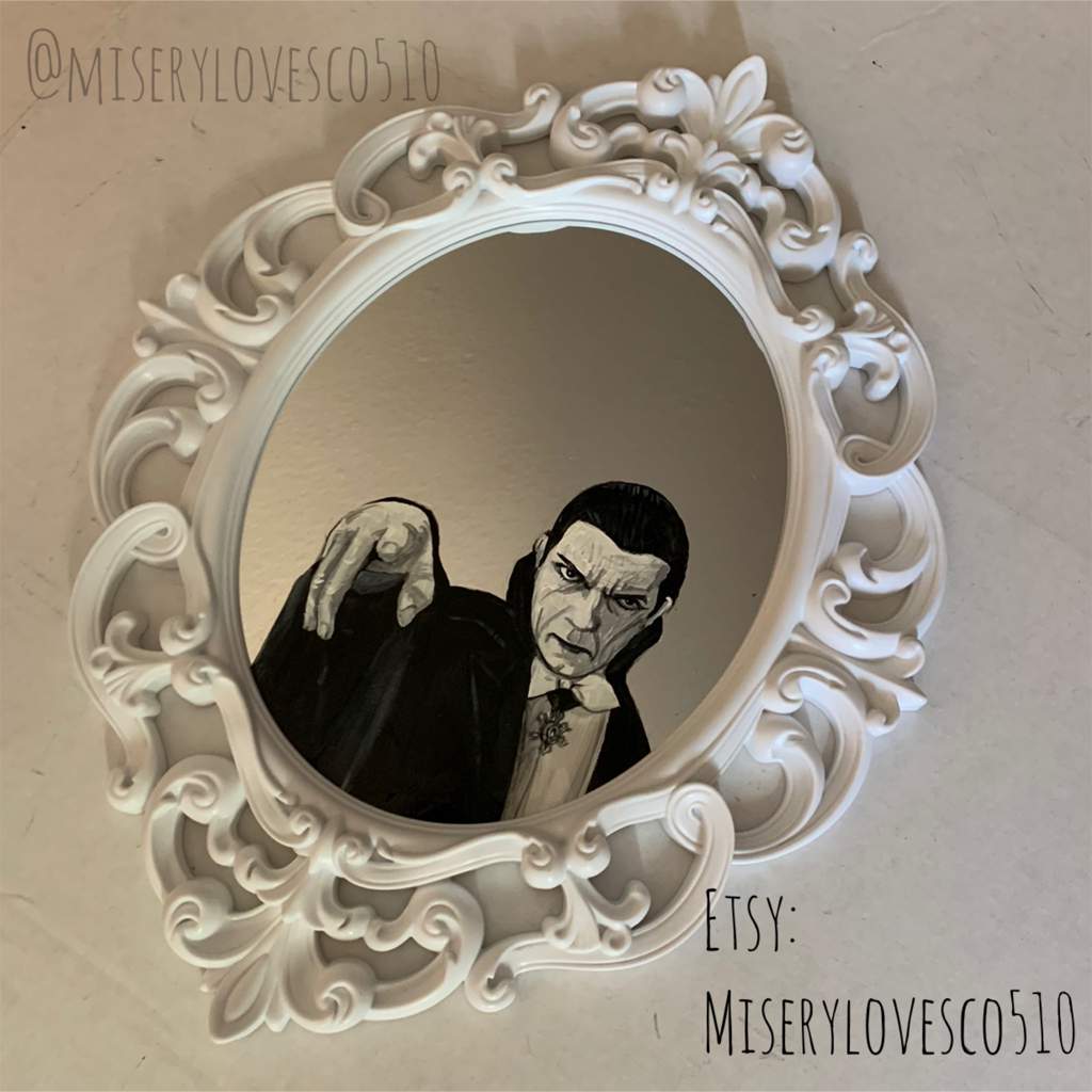 Custom Bela Lugosi victorian mirror | Horror Amino