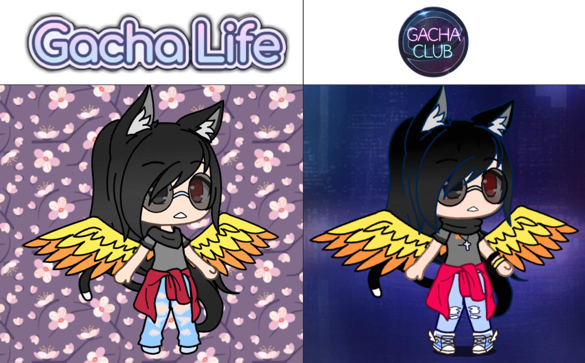 Gacha Life VS Gacha Club | Gacha-Life Amino