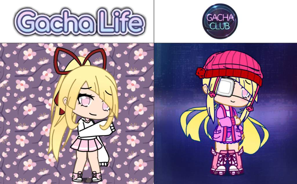 Gacha Life VS Gacha Club | Gacha-Life Amino