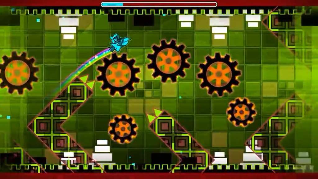 Как сделать nine circles в geometry dash