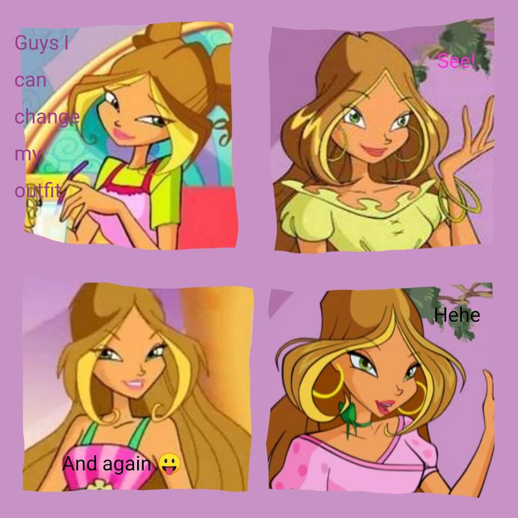 Flora funny edit. | Winx Club Amino