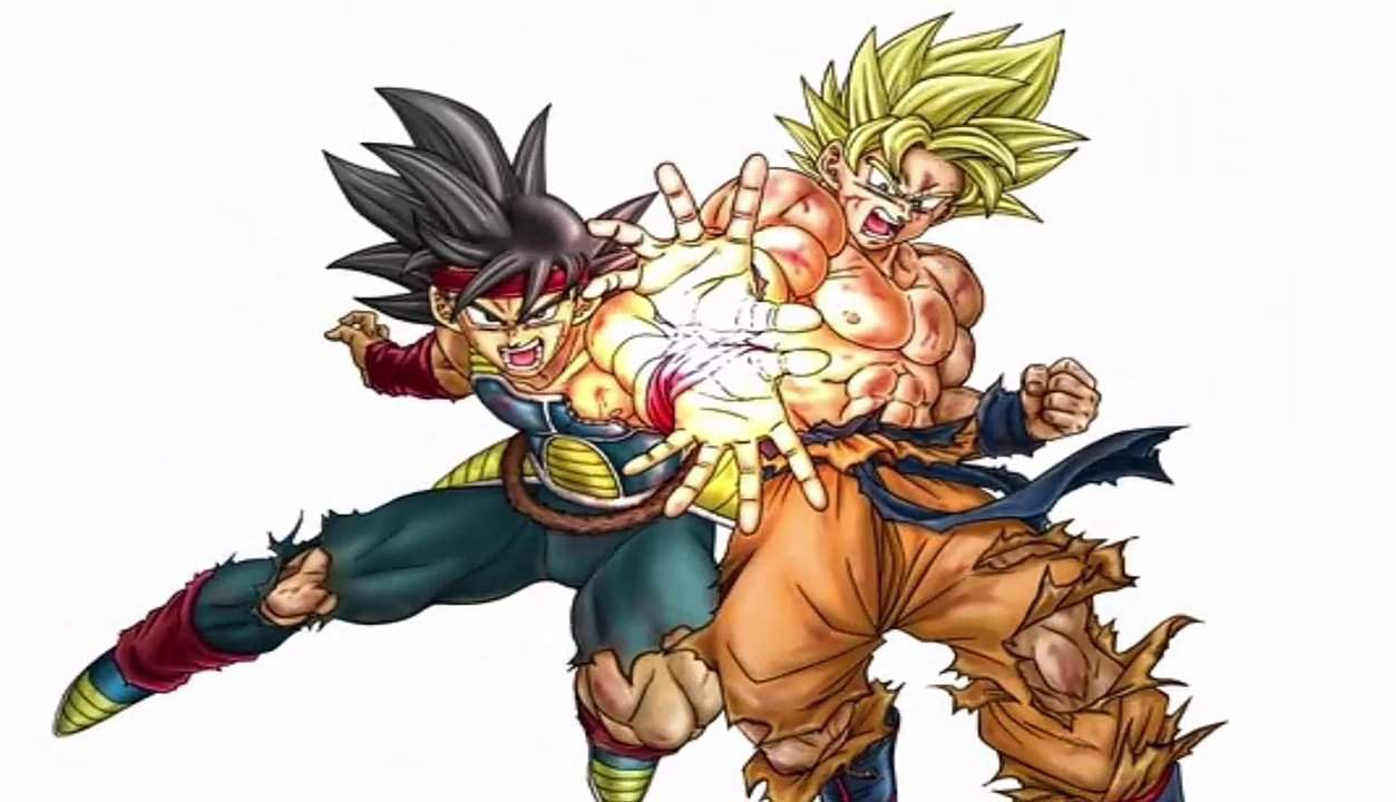 El kamehameha padre-hijo de Goku y Bardock | •Anime• Amino