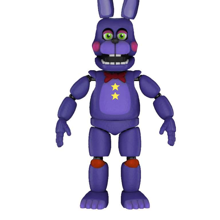 Rockstar Bonnie action figure edit | Five Nights At Freddy's Amino