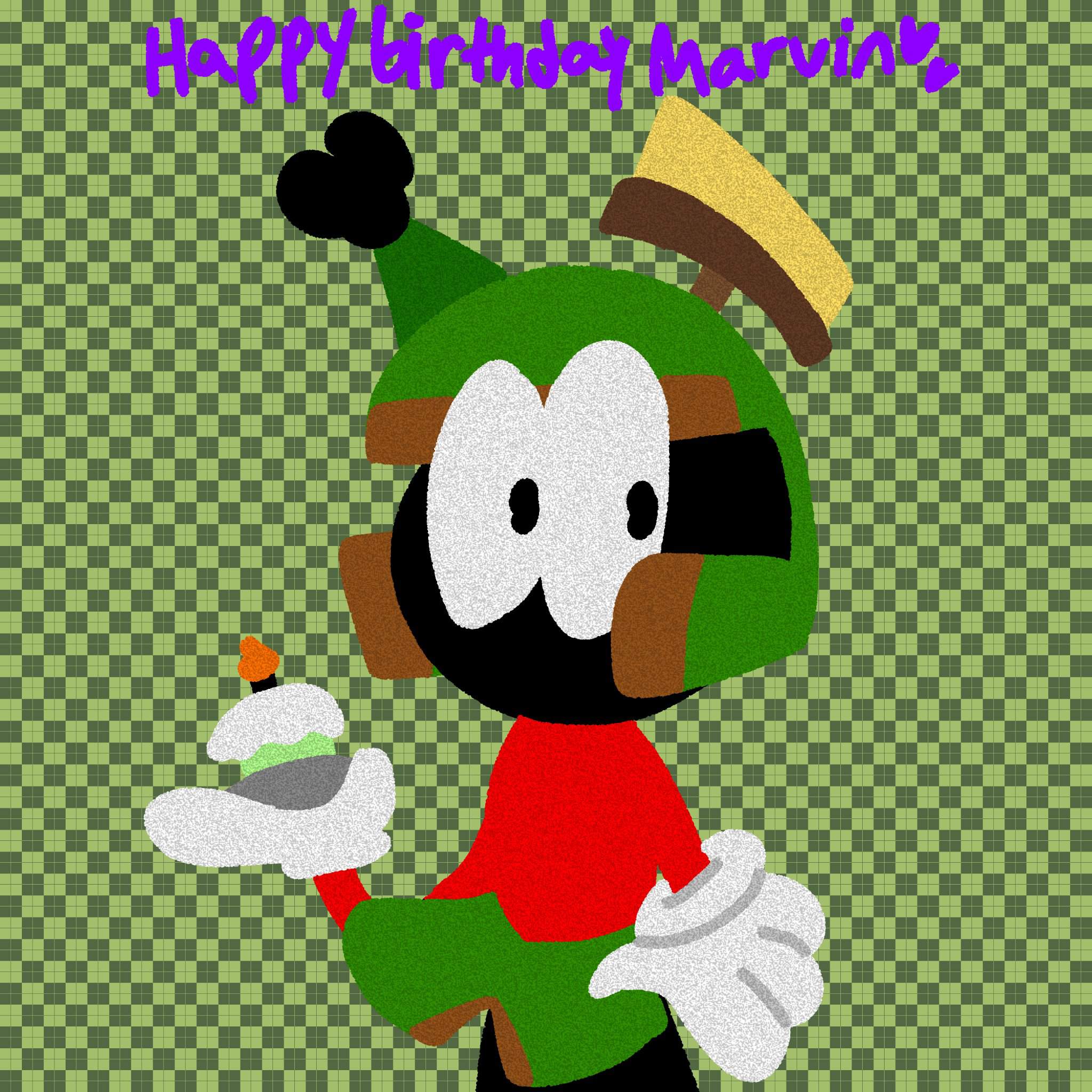 Happy super early birthday Marvin the Martian | Cartoon Amino