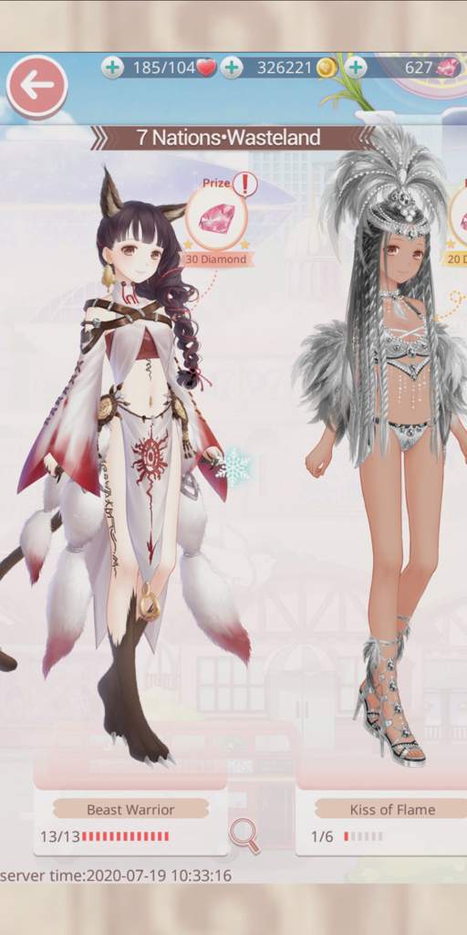 Beast Warrior Love Nikki Dress Up Queen Amino