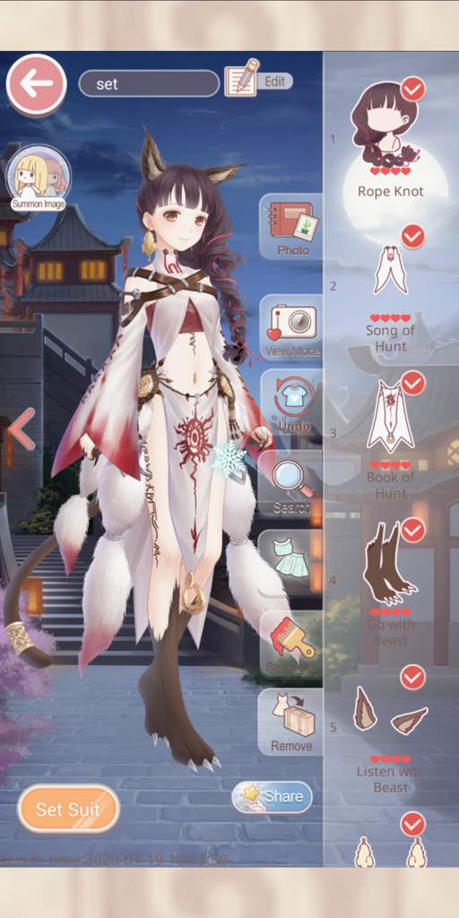 Beast Warrior Love Nikki Dress Up Queen Amino