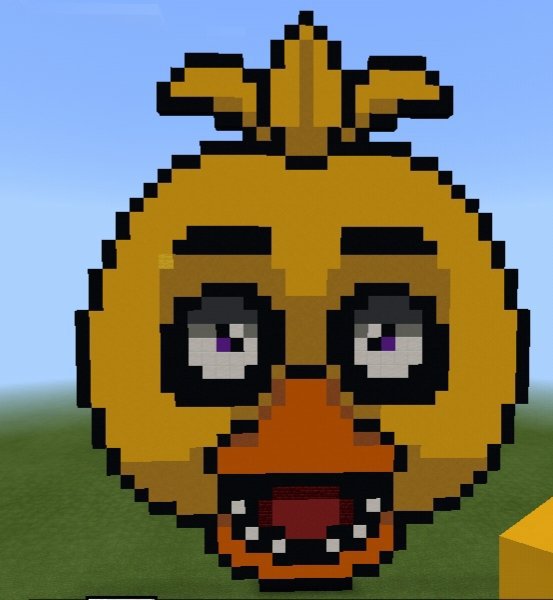 Chica pixel art 「 」 | Five Nights at Freddys PT/BR Amino