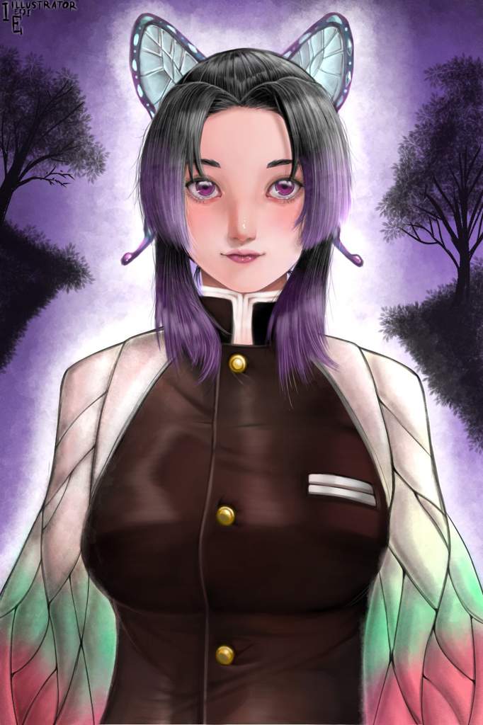 Drew Shinobu Kochou Demon Slayer Kimetsu No Yaiba Amino