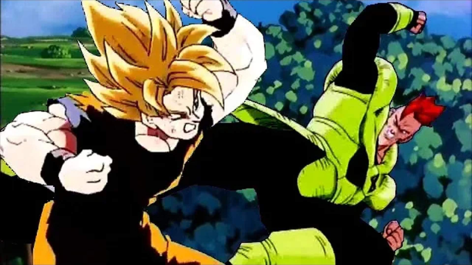 Goku Vs Android 16 | DragonBallZ Amino