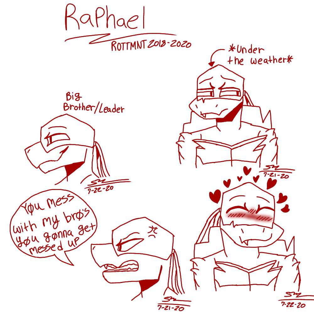 //ROTTMNT Raph doodles\\ | TMNT Official Amino