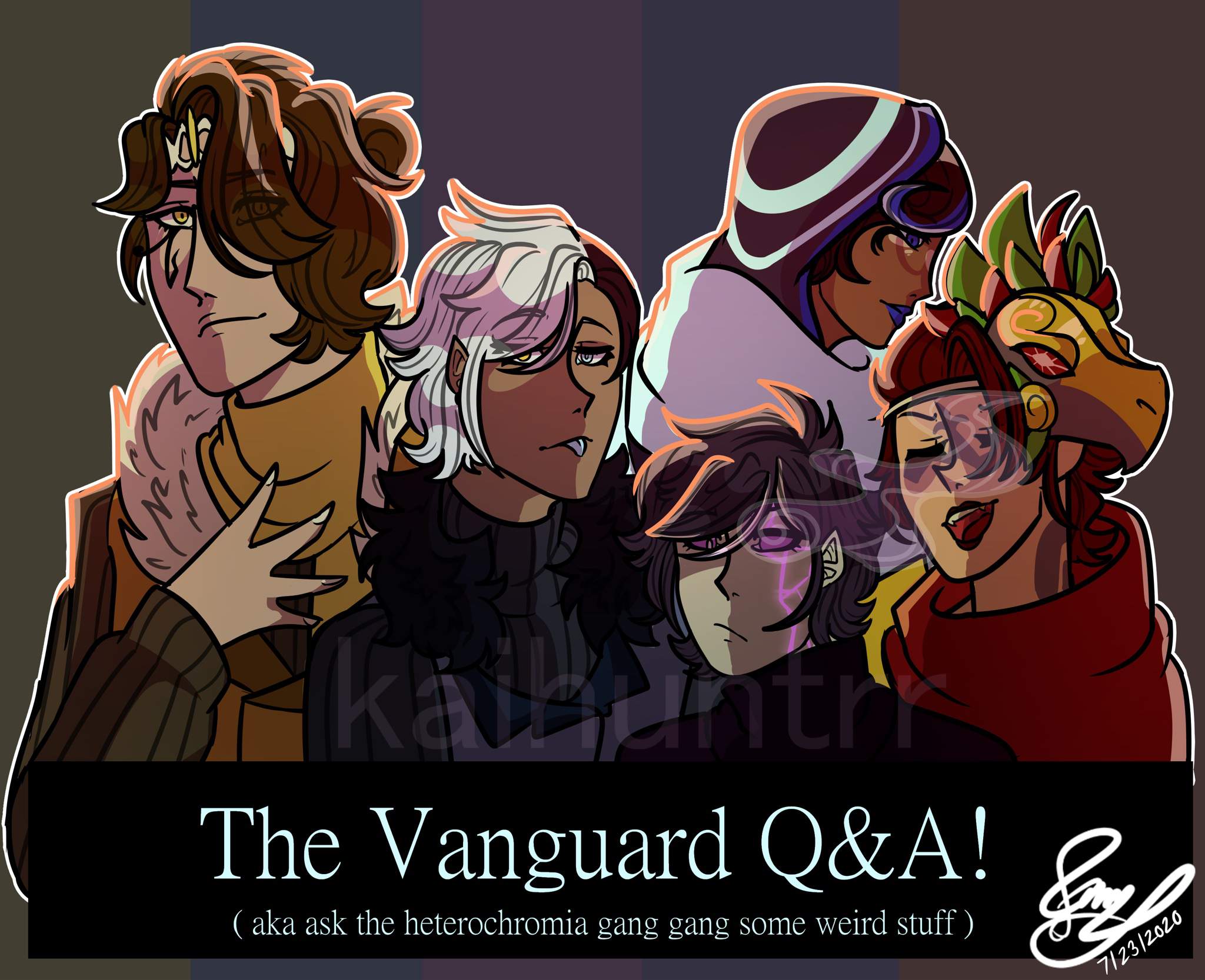 The Vanguard’s Q&A session~ | Overseers Amino Amino