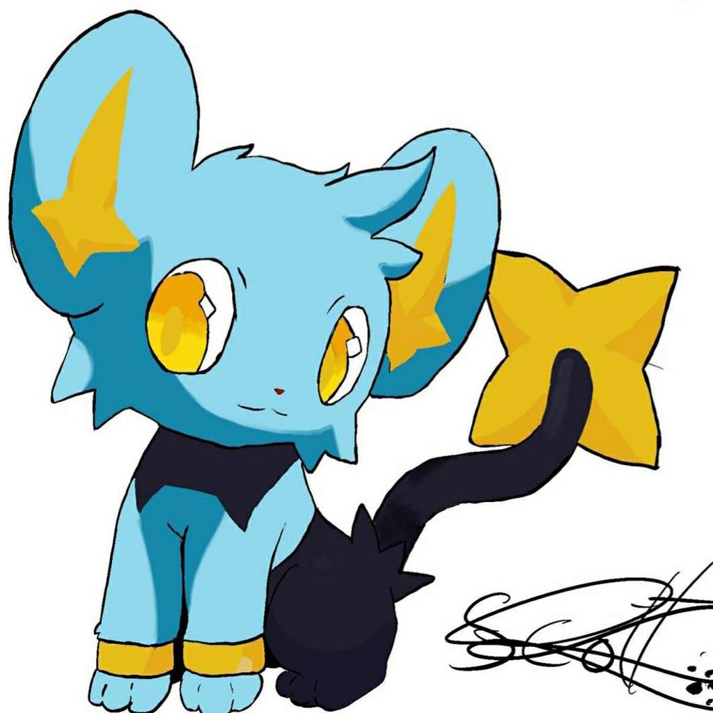 My shinx drawing | Pokemon GO Amino