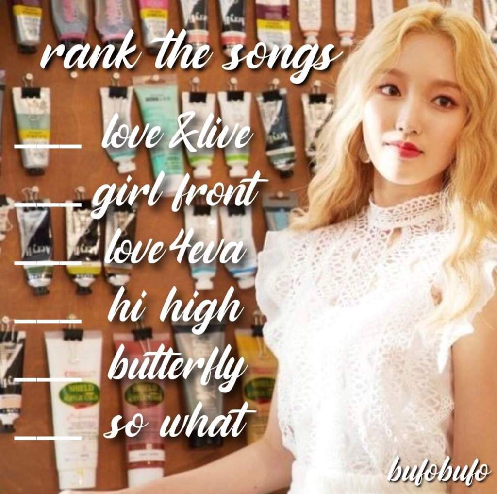 Ranking All Title Tracks- | LOONA Amino