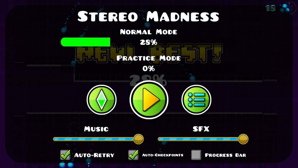 Stereo Madness + Confesión | Geometry Dash (ESPAÑOL) Amino