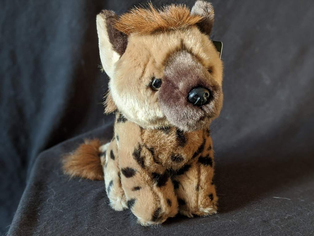 striped hyena plush