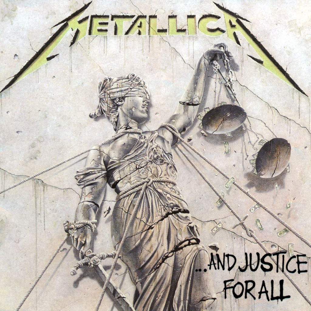 Dibujo de la portada de ...And Justice for All | •Rock• Amino Amino