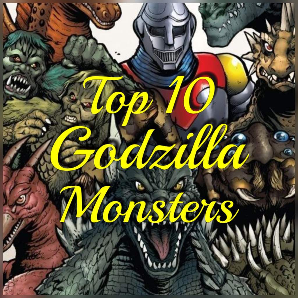 🐉 Top 10 Godzilla Monsters 🐉 | Cartoon Amino