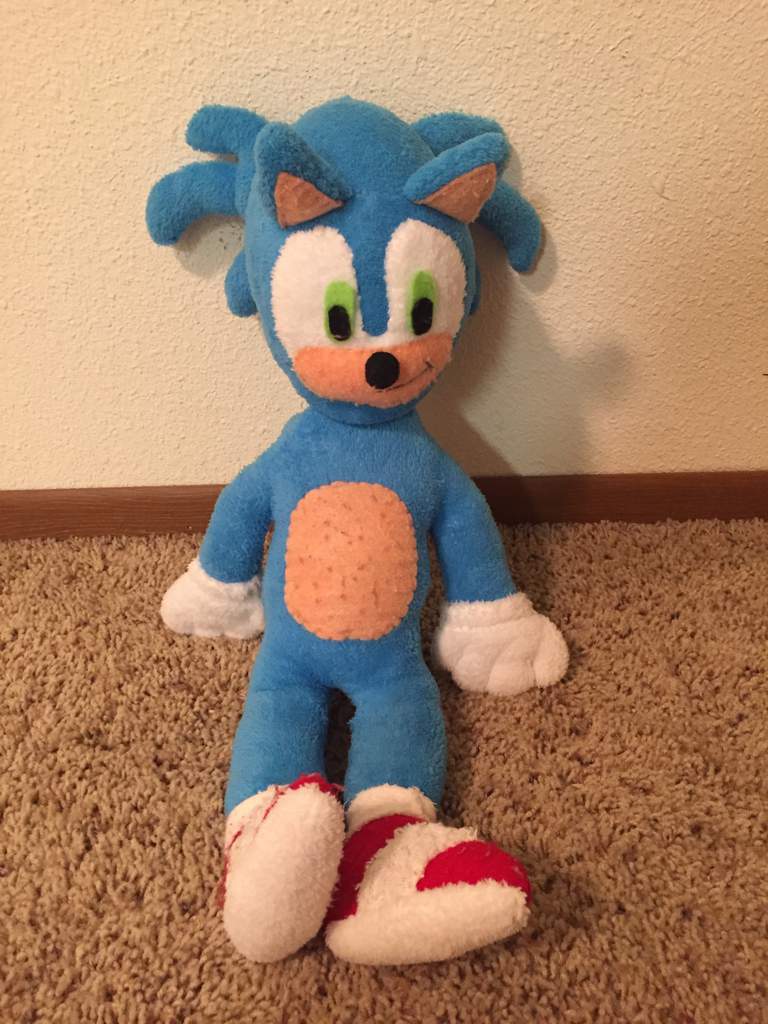 diy sonic plush