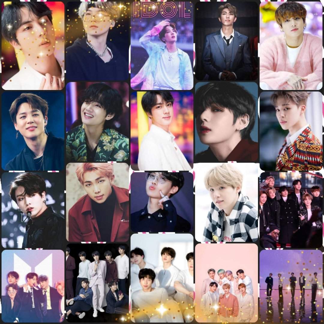 BTS Photo Collage | BTS Amino