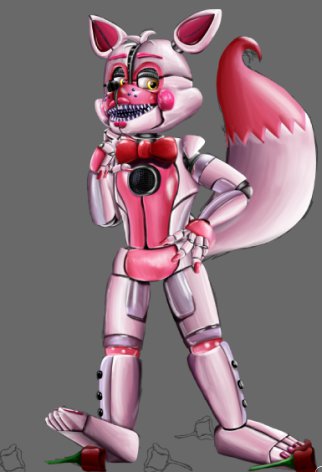 Funtime Foxy shading test | Five Nights At Freddy's Amino