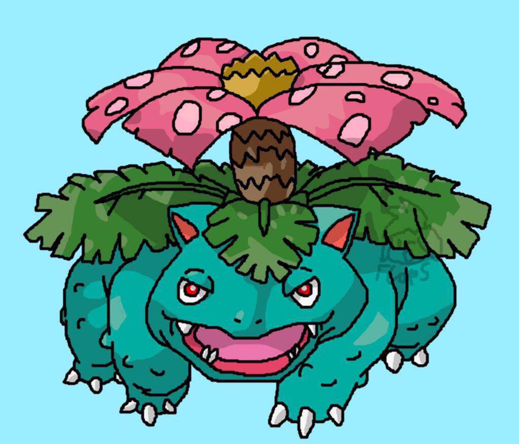 My art - All Pokemon Challenge Venusaur | Cartoon Amino