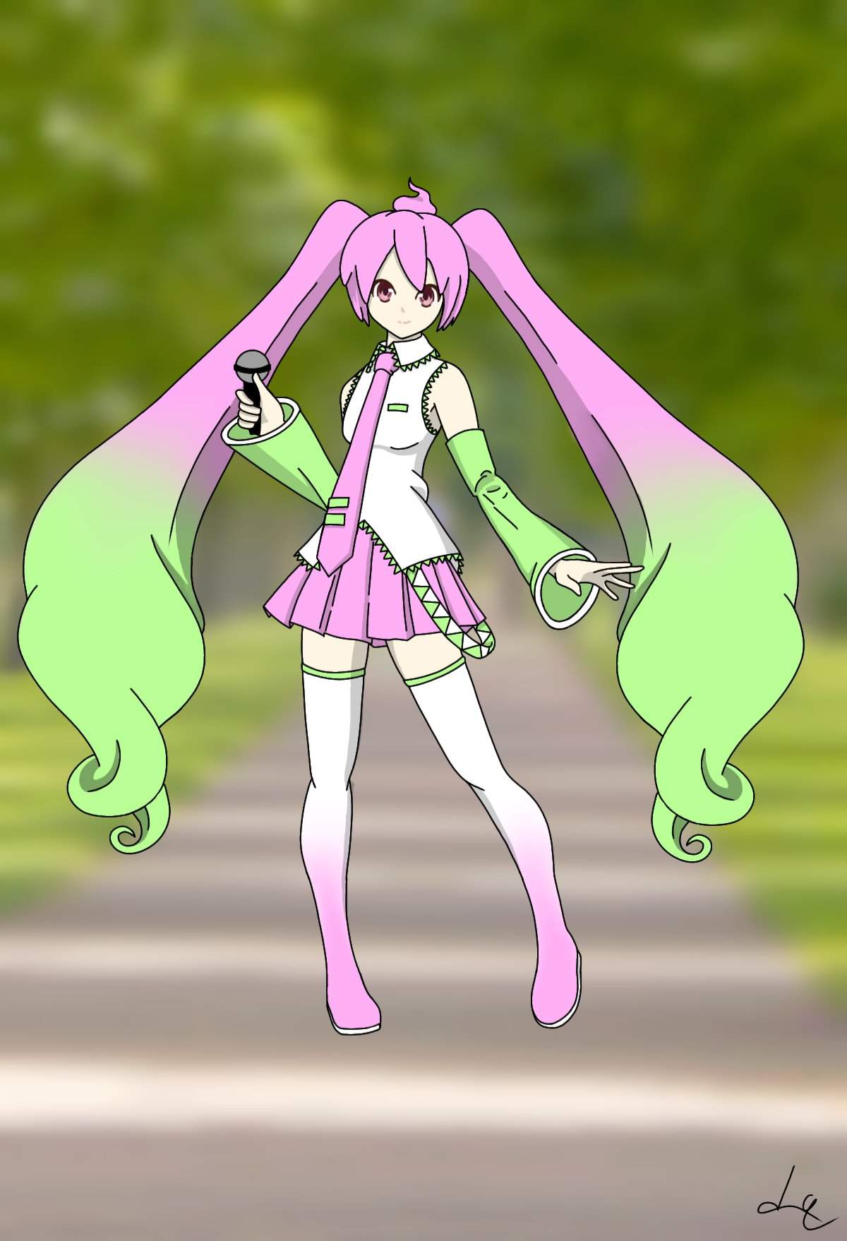 Hatsune Miku Oc version! | Vocaloid Amino