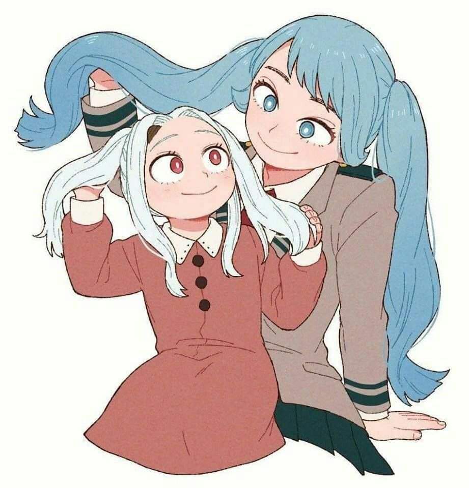 Fanart de Eri y Nejire 💫💙 | Boku No Hero Academia Amino. Amino