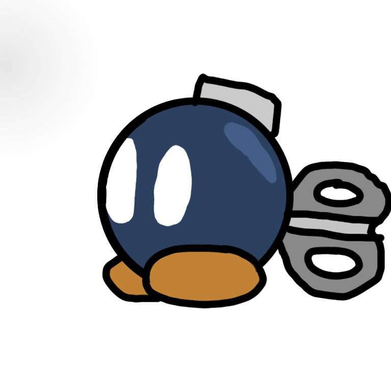 So i made bobby the bob-omb and and looks..... weird and ugly....but ...