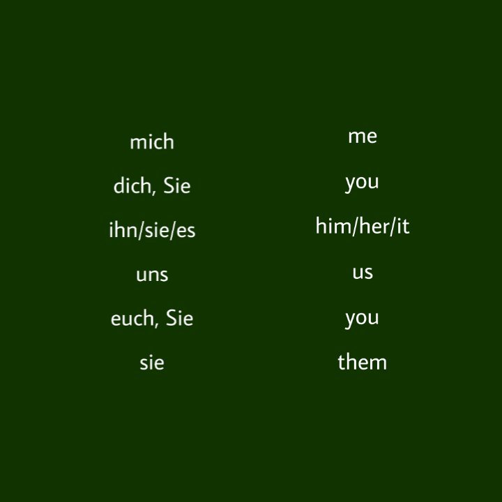 german grammar personal pronouns